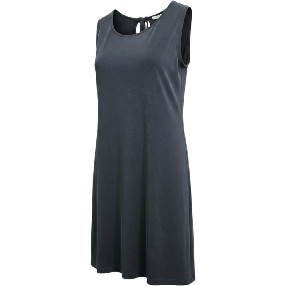 Sigrid Olsen Womens XS Gray Sleeveless Tie Back Shift Dress Modal Blend RN 59478